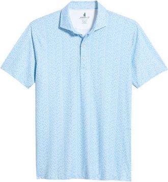 Johnnie-O Petals Featherweight Performance Polo in Sailor at Nordstrom, Size Xx-Large