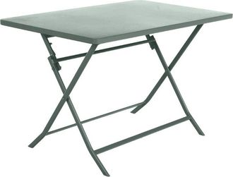 Hesperide Hesperide - Mesa De Jard&iacute;n Rectangular Plegable Greensboro Verde Oliva - 4 Plazas - Hesp&eacute;ride