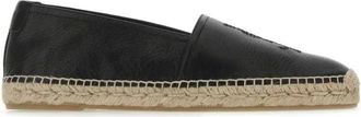 Saint Laurent Espadrille 20 - Heren - Espadrilles - Zwart - 42 1/2 EU - Leer - Schoenen