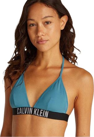 Calvin Klein Bikinitop met driehoekige cups voor dames (Storm Blauw)