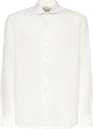 MC2 Saint Barth Minimalist Long-Sleeve Button-Up Shirt