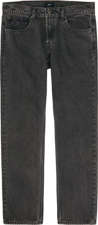 7 For All Mankind Modern Straight-leg Denim Jeans - Black - 32 (W32 / M)
