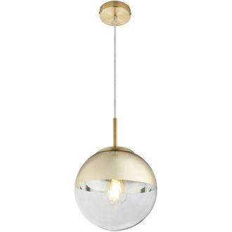 Globo Lighting L&aacute;mpara Colgante - Varus - Dorado - Vidrio - &Oslash; 20cm - E27