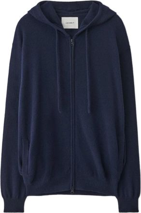Lisa Yang Zip Cardigan - Heren - Vesten - Blauw - L - Kasjmier - Truien & Vesten