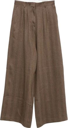 Officine G&eacute;n&eacute;rale Mujer, Pantalones, Marr&oacute;n, Talla: S