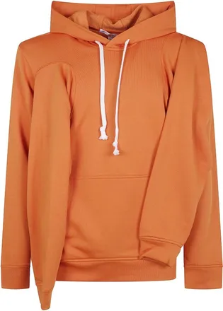 Comme Des Gar&ccedil;ons Hoodies & sweatvesten, Heren, Oranje, L, Sweat Shirt Knit