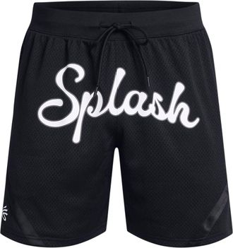 Under Armour Curry Mesh Splash Shorts Black 1383374-001