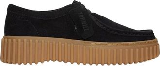 Clarks Bee Moon Boot Nylon Kids Mini - Dames - Veterschoenen - Zwart - 37 1/2 EU - Nylon - Schoenen