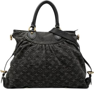 Louis Vuitton Pre-owned Neo Cabby GM - Dames - Vintage Handtas - Zwart - ONE Size - Leer - Vintage