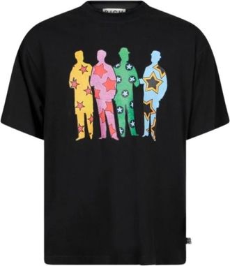 John Richmond T-shirt - Heren - T-shirts - Zwart - M - Katoen - Tops