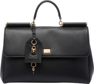 Dolce & Gabbana Dolce & Gabbana My Sicily Handbag In Plonge Leather