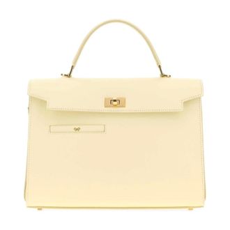 Anya Hindmarch Handbags, female, Yellow, Size: ONE SIZE Mortimer Top Handle