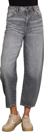 Zhrill Dames, Jeans, Grijs, Maat: W28 Denim