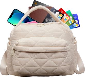 Generic Shoulder Bags - Soft Multiple Pockets Organization Handbags | Womens Shoulder Handbags For Family Friends Adults Work Travel Shopping Commute Gatherin