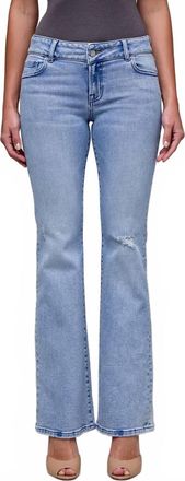 Hidden Jeans Ryan Low Rise Bootcut Jeans In Blue