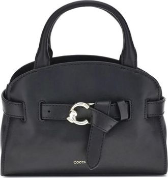 Coccinelle Sabine Leren Handtas - Dames - Handtassen - Zwart - ONE Size - Leer - Tassen