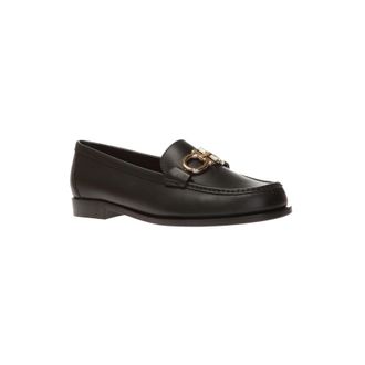 Ferragamo Ladies Black Loafers, US Size 4.5