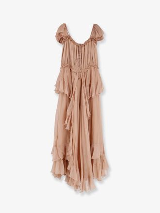 Chlo&eacute; Silk long dress - CHLOE - gender_Woman