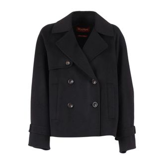 Max Mara Mujer, Abrigos, Negro, Talla: S