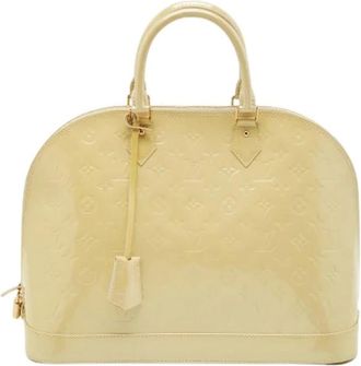 Louis Vuitton Pre-owned Handbags, female, Beige, Size: ONE SIZE Pre-owned Vintage Handbag