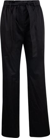 Moschino Wide Broeken - Dames - Wijde Broeken - Zwart - S - Broeken
