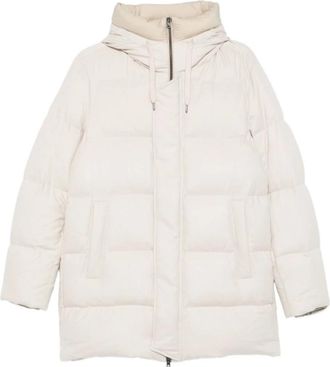 Herno Stijlvolle Jassen Collectie - Heren - Winterjassen - Wit - M - Jassen