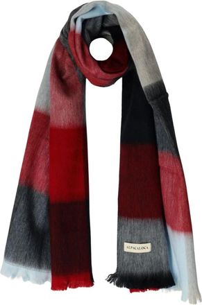 Alpaca Loca Accessoires, Dames, Veelkleurig, ONE Size, Wol, Blocked Sjaal