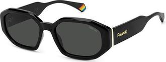 Polaroid PLD 6189/S 807/M9 Womens Sunglasses Black Size 55