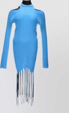 Bottega Veneta silk cotton midi dress