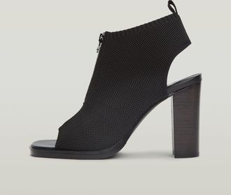 G-Star Womens G-Star RAW Panzer Knit Heels - Black Textile - Size 38 UK