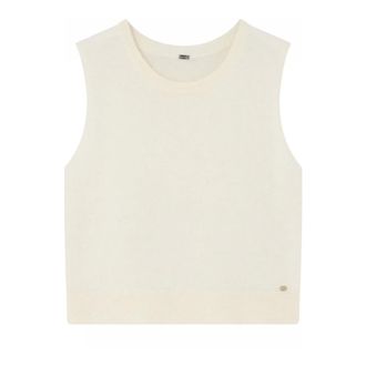 Gustav Mouwloze Top - Dames - Tops - Wit - Maat: M