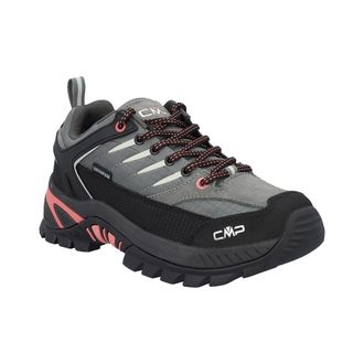 F.lli Campagnolo Wanderschuh CMP RIGEL 2.0 LOW WMN TREKKING SHOES WP, Damen, Gr. 36, avocado, coral, Leder, Synthetik, Schuhe Wanderschuh