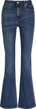 Good American Good Legs Skinny Flared-leg Jeans - Blue - 14 (W32 / UK14-16 / L)