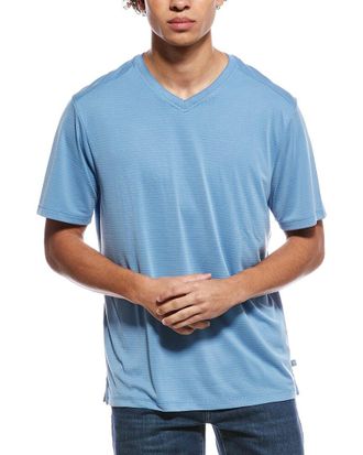 Tommy Bahama Bay Stripe V-Neck T-Shirt