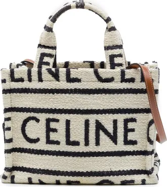 Celine Pre-owned Celine Small Canvas Cabas Thais Satchel Ladies 5TY3KW5S43H4WEJ8