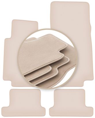 OEM Alfombrillas Premium Beige Para: Bmw 8 E31 Coup&eacute; 1988-1999
