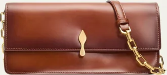 Christian Louboutin Bettina Crossbody Bag in Faded Leather