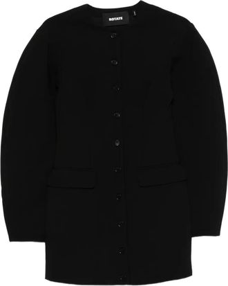 Rotate tailored-design mini dress - Zwart