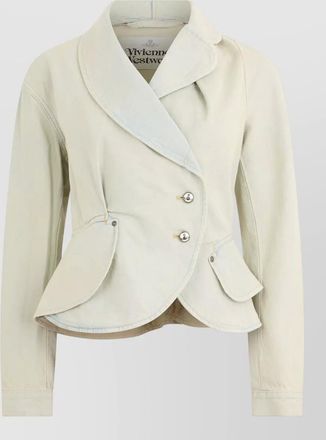 Vivienne Westwood denim single-breasted coat