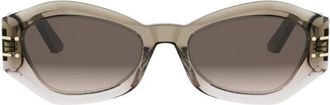 Dior Sunglasses, unisex, Multicolor, Size: 55 MM Diorsignature B1U
