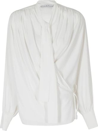 Iro Bliss Shirt - Dames - Blouses - Wit - 3XS - Overhemden