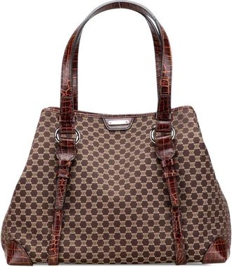 Celine Pre-owned Tote Bags, female, Brown, Size: ONE SIZE Pre-owned Elegant Tote Bag with Handles Stylish Accessory