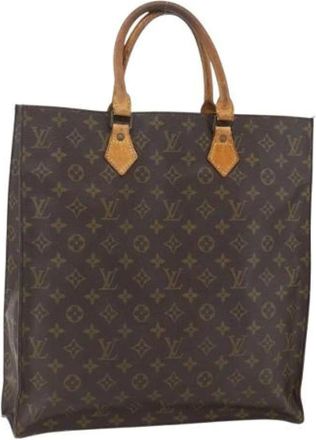 Louis Vuitton Pre-owned Tote Bags, female, Brown, Size: ONE SIZE Pre-owned Canvas Tote Bag