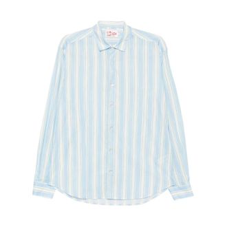 MC2 Saint Barth Sikelia Shirt - male - MC2 Saint Barth - Casual Shirts - Blue - S - Shirts