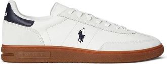 Polo Ralph Lauren Bedford Pp Sneakers - Heren - Sneakers - Wit - 46 EU - Leer - Schoenen