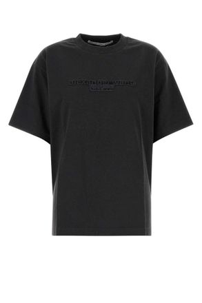 Alexander Wang Logo T-Shirt - Black