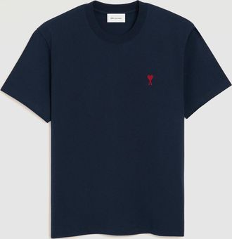 Ami Tee-Shirt Ami de Coeur Bleu Nuit