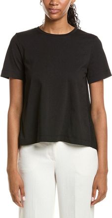 Kenneth Cole High-Low Pleated Back T-Shirt