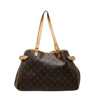 Louis Vuitton Pre-owned Shoulder Bags, female, Brown, Size: ONE SIZE Pre-owned Batignolles Horizontal Monogram Handbag