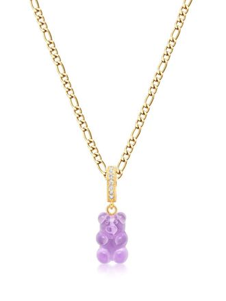 Nialaya Gummy Bear pendant necklace - men - Gold Plated Steel - 22